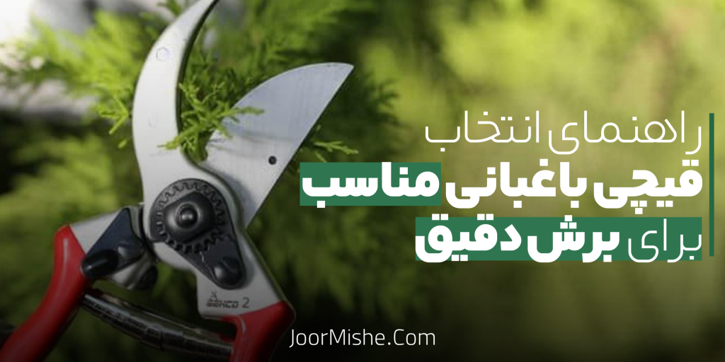 راهنمای انتخاب قیچی باغبانی مناسب برای برش دقیق