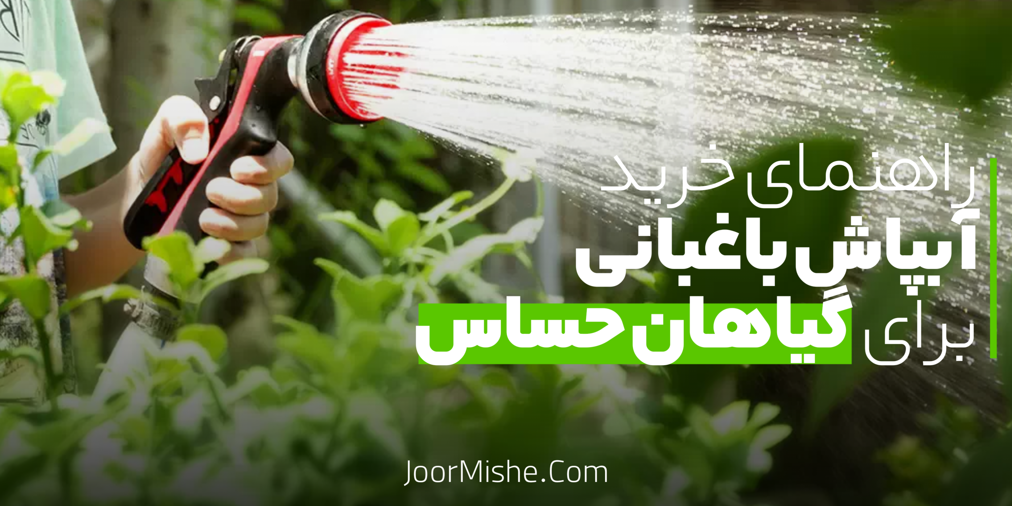 راهنمای خرید آبپاش باغبانی برای گیاهان حساس